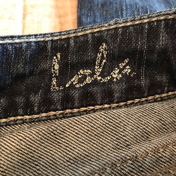 SILVER JEAN CO / "Lola" Flare Distressed Jean size W27/L33 - Picture 9 of 14
